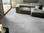 Ceramic Tile Flooring in a Living Room by Urban Construction and Development Mississauga